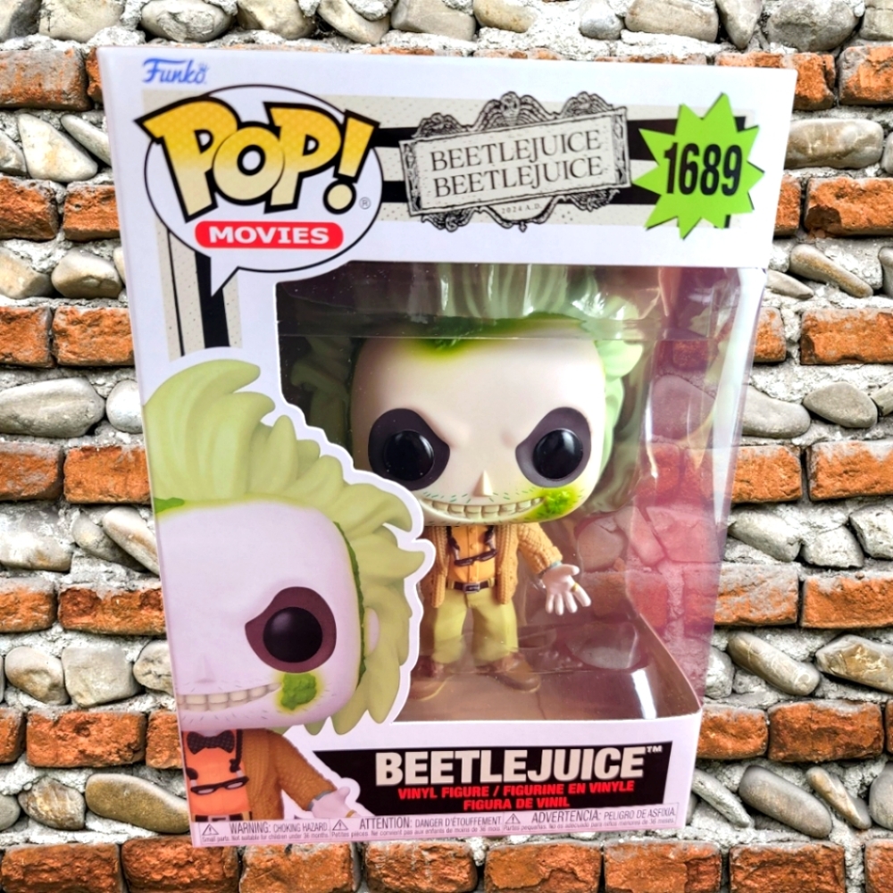 Beetlejuice funko # 1689 (nib) With pop protector